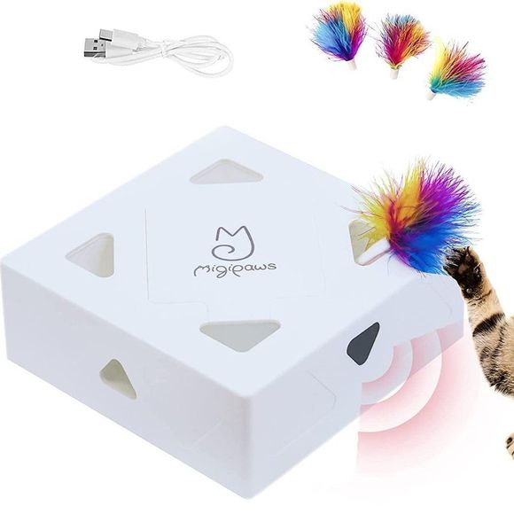 Migipaws Cat Toys, Interactive Automatic Mice 7 Holes Whack-A-Mole - Picture 2 of 3